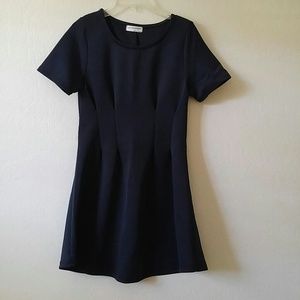Navy blue dress