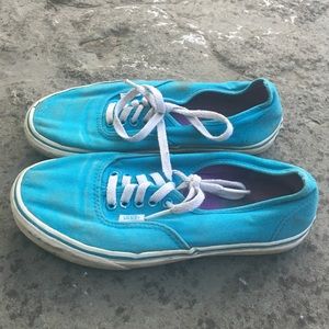 Turquoise Vans