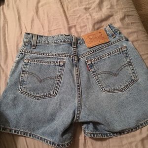 vintage high waist Levi shorts