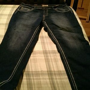Plus size jeans