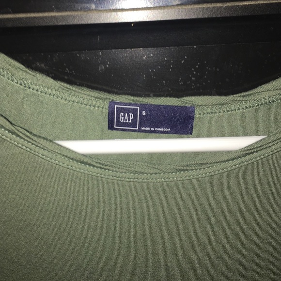 Forest green gap t shirt sleeveless - Picture 2 of 4