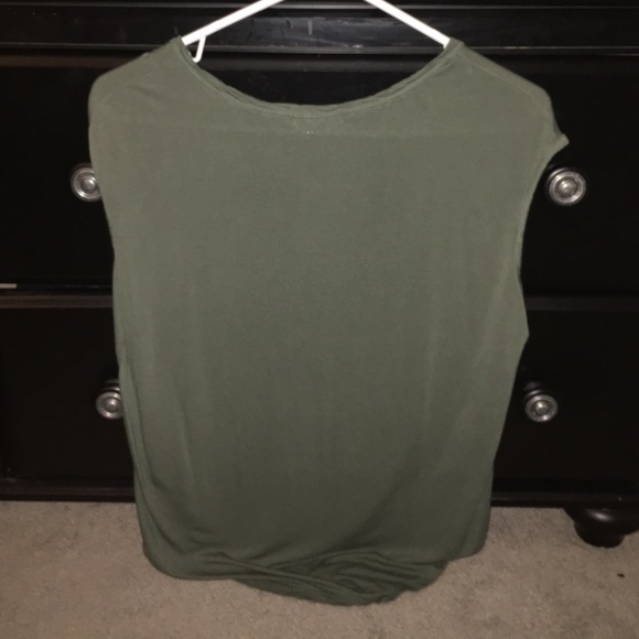 Forest green gap t shirt sleeveless - Picture 4 of 4