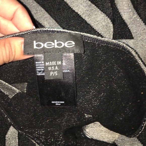 Bebe one arm strap dress