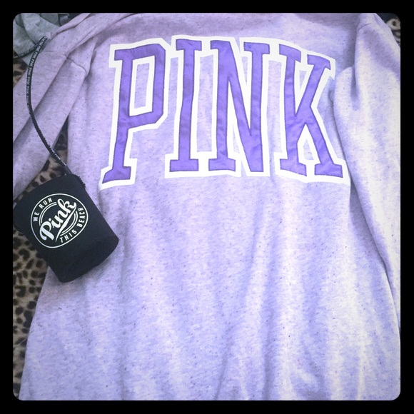 Pink sweatshirt from Victoria secret.
