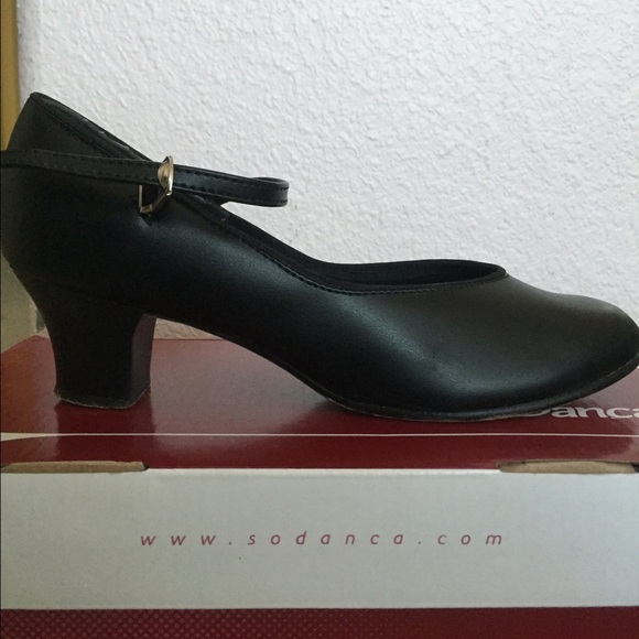 Black Mary Jane Style Character Shoes