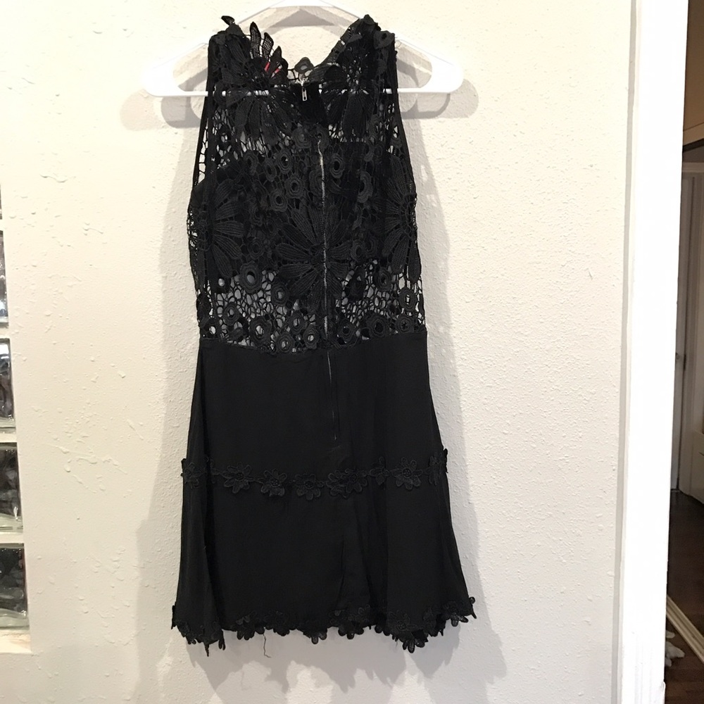 Floral black dress - Picture 4 of 4