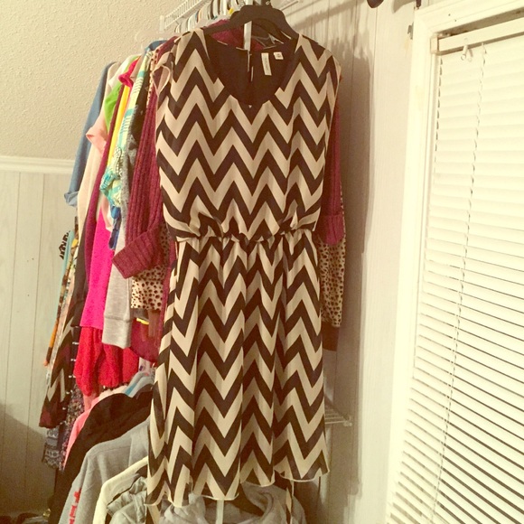 Chevron dress.