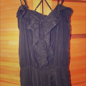 Bebe silk romper