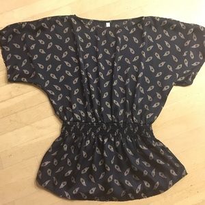 Xhileration Blouse with Dolman Sleeves