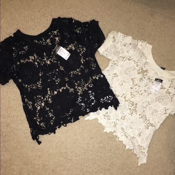 Short sleeve lace top - Picture 1 of 1