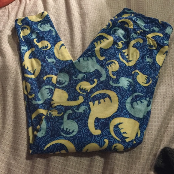 Lularoe Dino Leggings *unicorn*