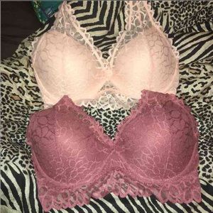 Victoria Secret Pink Bralettes