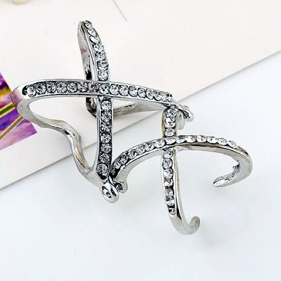 Silver or Gold Knuckle Ring