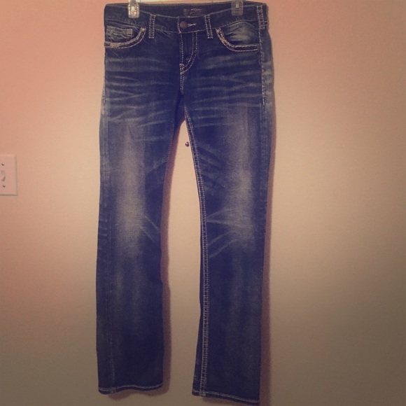 Silver jeans