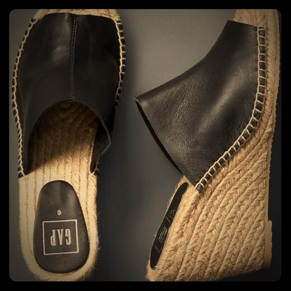 Like new - used only once! GAP Espadrille wedges