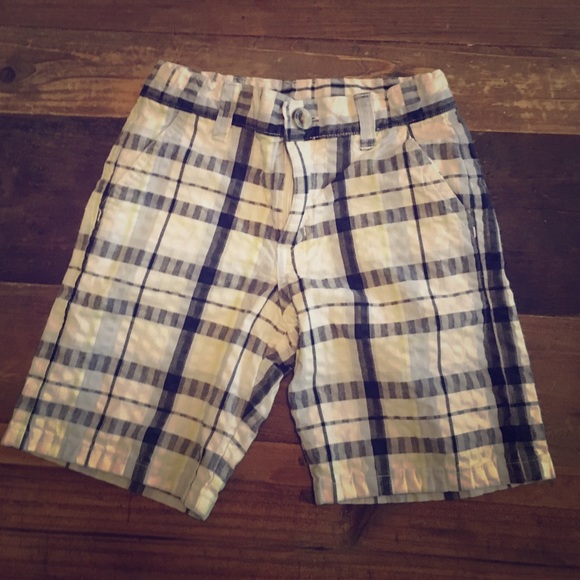 Boys plaid shorts