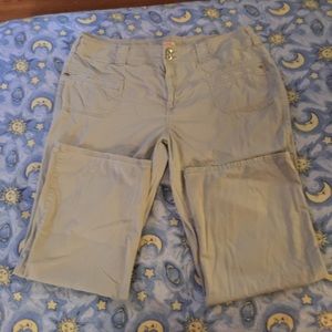Faded glory stretch khaki pants plus size 24w