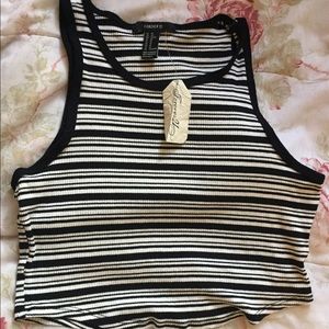 Stripped crop top