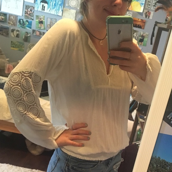 Long sleeve boho shirt