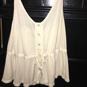 Urban outfitters Truely madly deep tank button up