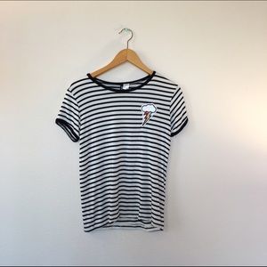 Rainbow Thunder Striped Tee 👼🏼