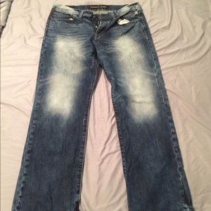 Express Blake Boot Cut Loose Fit Jeans