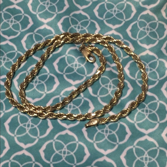 Hyo Silver rope chain!