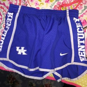 KENTUCKY Nike dri-fit running shorts