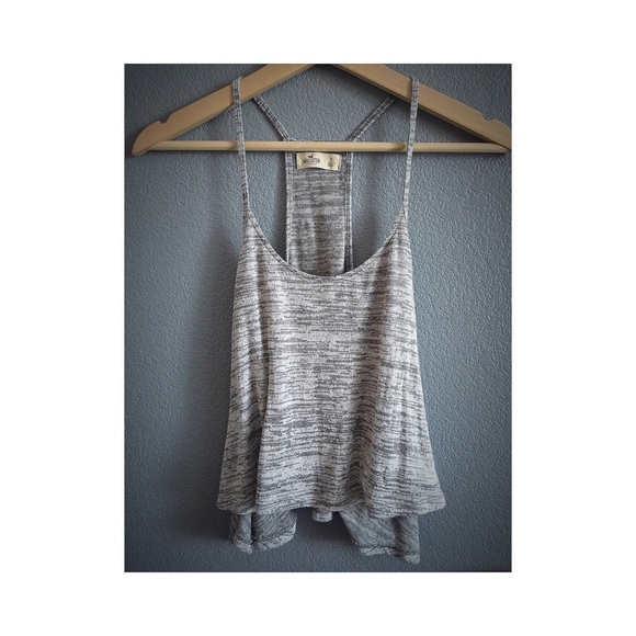 GRAY FLOWY TANK