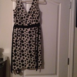 Black and white dress