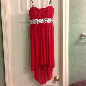 semi-formal chiffon dress
