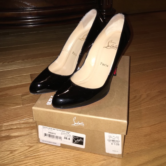 Décolleté 868 patent Christian Louboutin heels