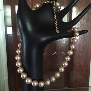 Designer Carolee designer glass pearls