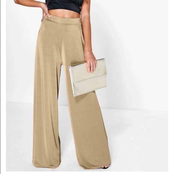 Boohoo Matilda Wide Leg Pants