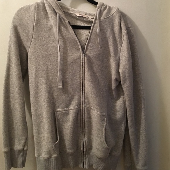 Simple gray hoodie - Picture 1 of 2