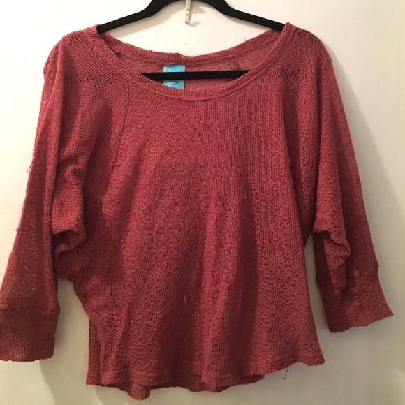 Mesh sweater