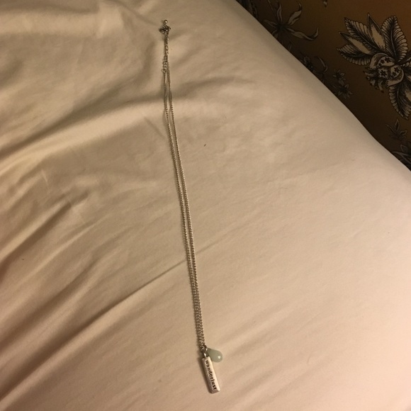 Wanderlust sliver long necklace - Picture 3 of 3