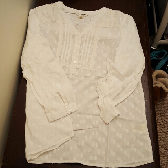 Long sleeve blouse