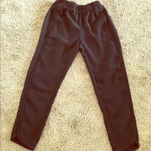 J.Crew black Reese pants.