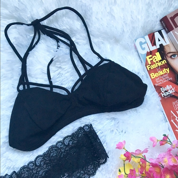 Starburst Strappy Cadged Bralette"❤️ - Picture 2 of 8