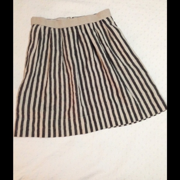 Loft Striped Skirt