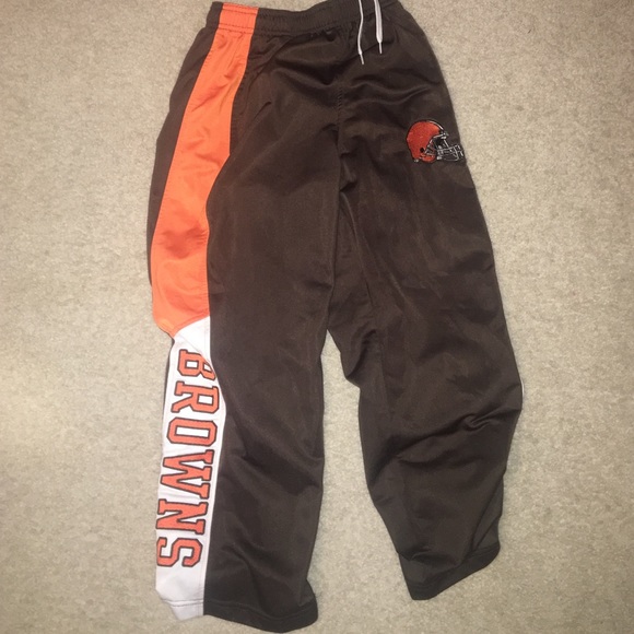 Nfl team Apperal Cleveland Browns youth pants