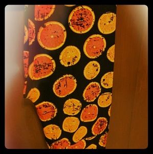 Lularoe OS leggings Oranges