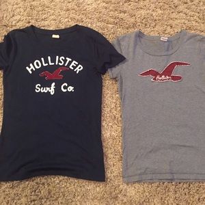 Hollister T-shirts lot of 2