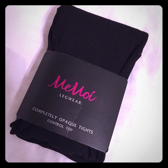 Memoi Opaque Control Top Tights
