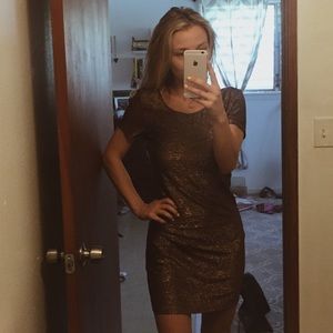 Free people metallic dress