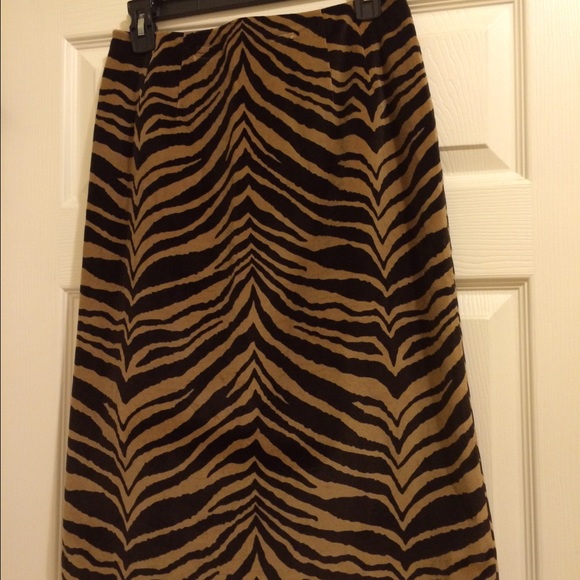 Animal Print Skirt