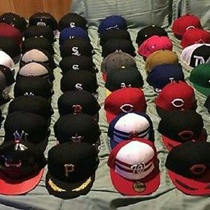My boyfriend's selling all these hats