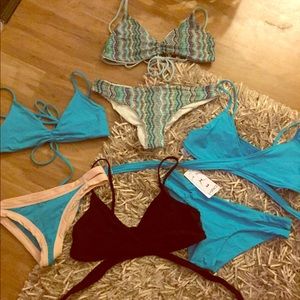 Multiple L*space bikinis or pieces