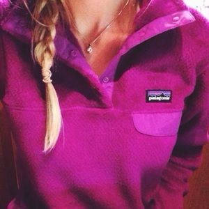✨Fuchsia Patagonia Pullover✨